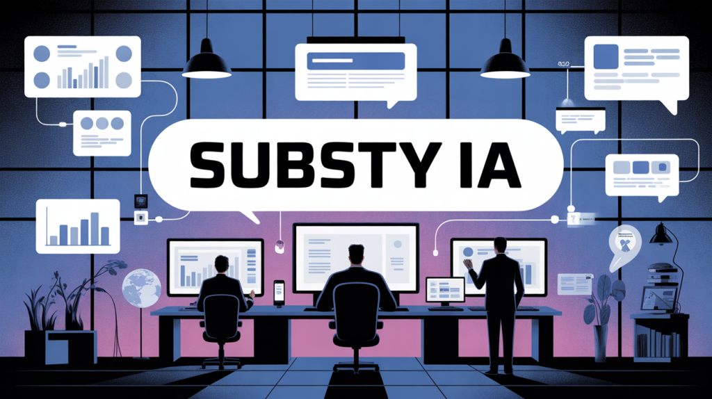 illustration subtsty ia bureau moderne et connecté