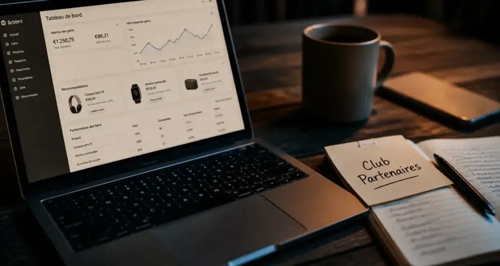 affiliate amazon fr : bureau club partenaires pour monétiser et maximiser vos commissions