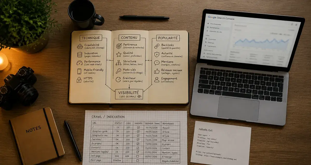 Apprendre SEO : 3 piliers techniques pour générer du trafic durable