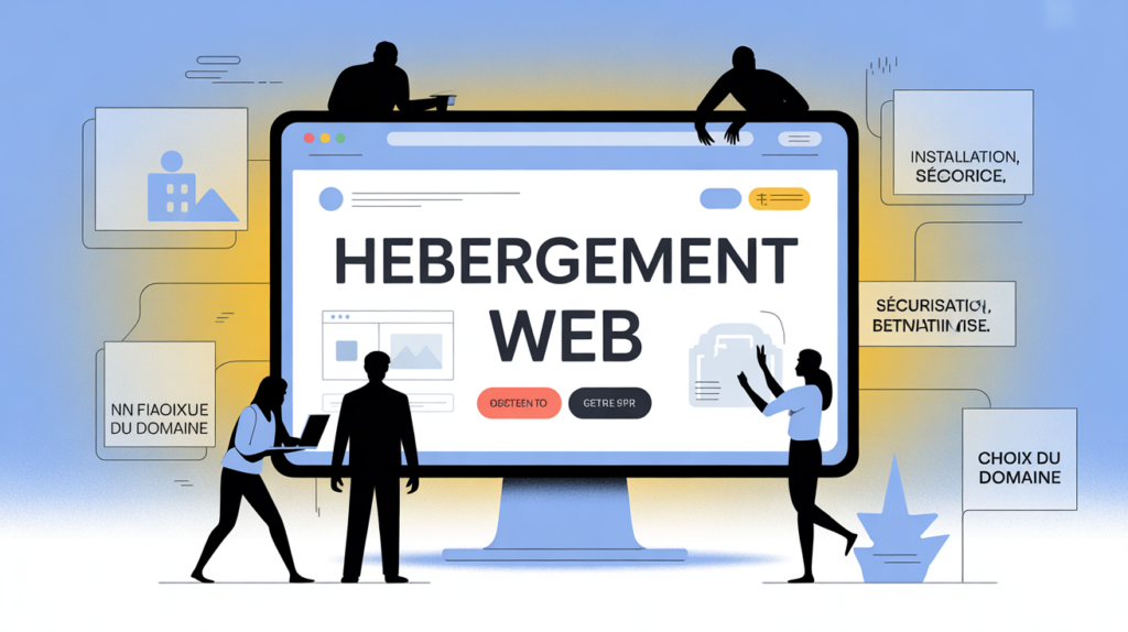 comment heberger un site web illustration dynamique