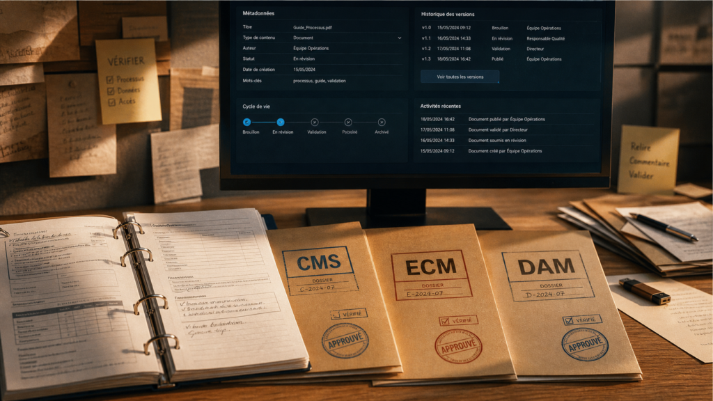 Gestion de contenu : données transformées en capital stratégique