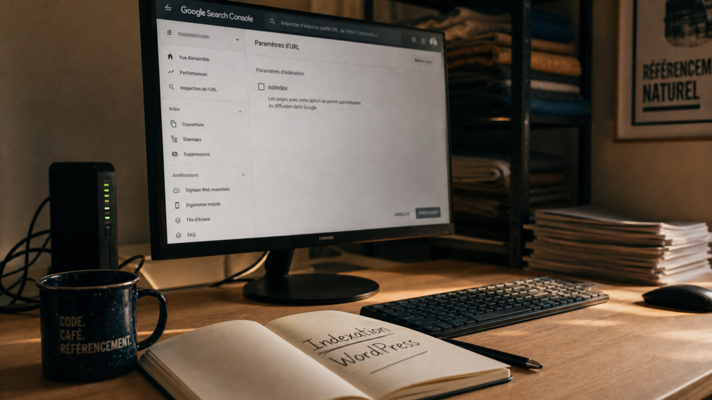Indexation WordPress et balise noindex dans Search Console