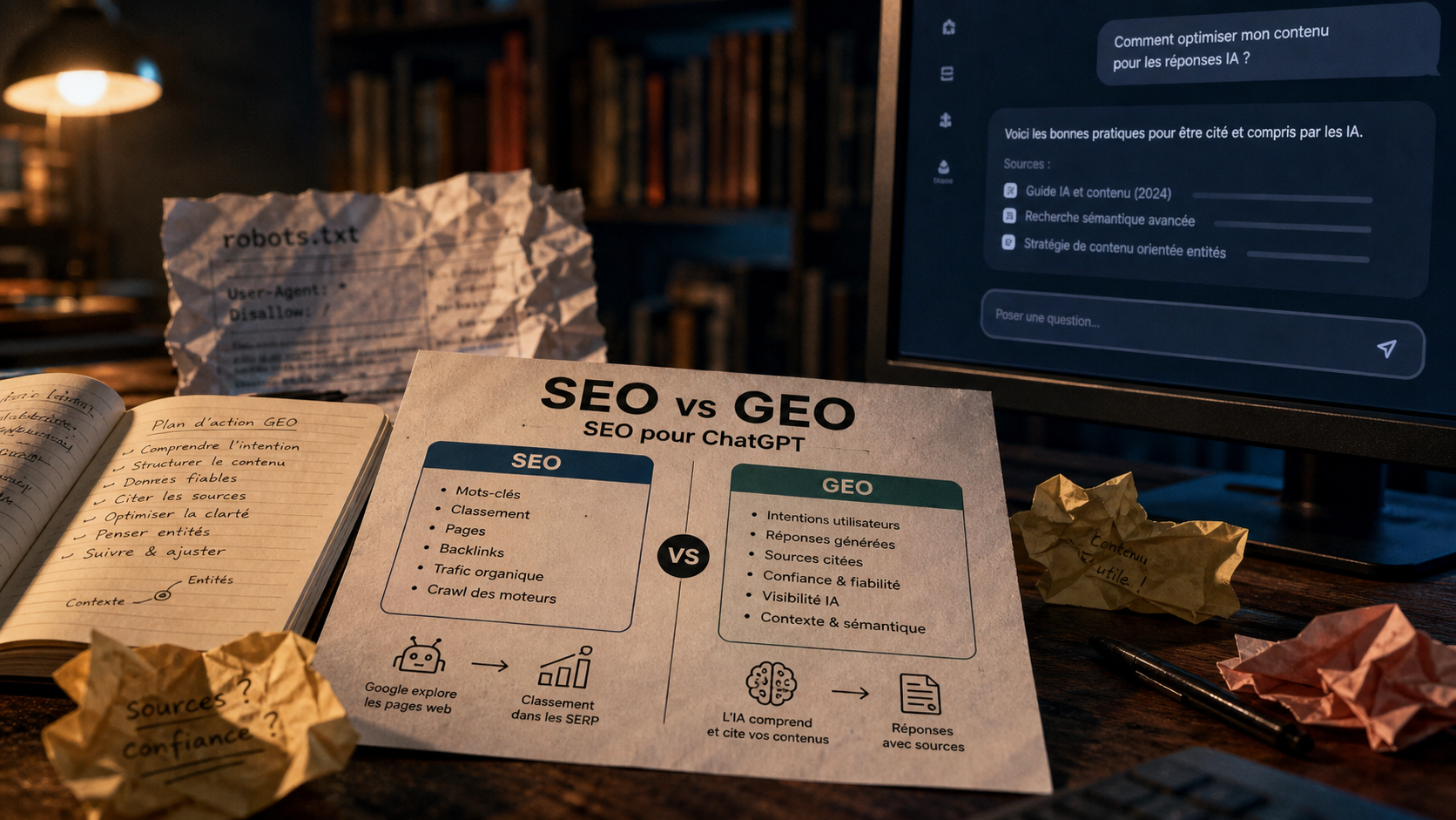 seo chatgpt : autoriser 3 crawlers pour être cité par l’IA