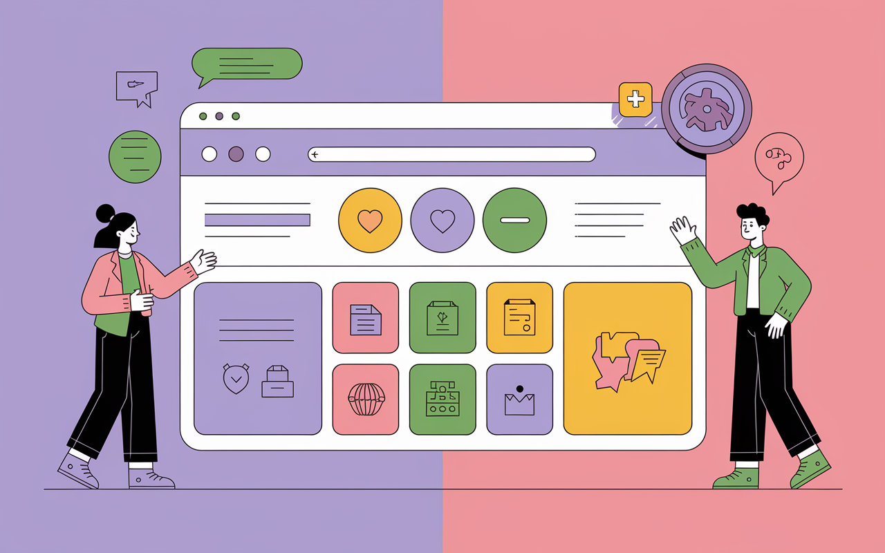 organisation zones du tableau de bord wordpress