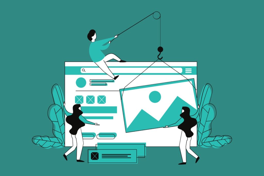 Équipe d'agence web finalisant la livraison d'un site à son client