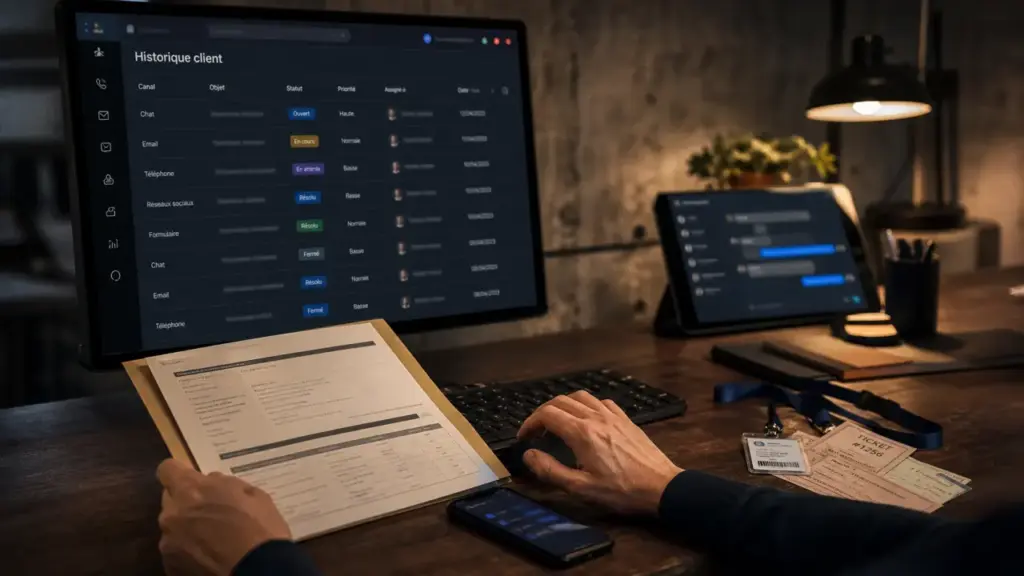 Digitalisation de la relation client : conseiller CRM omnicanal et automatisation