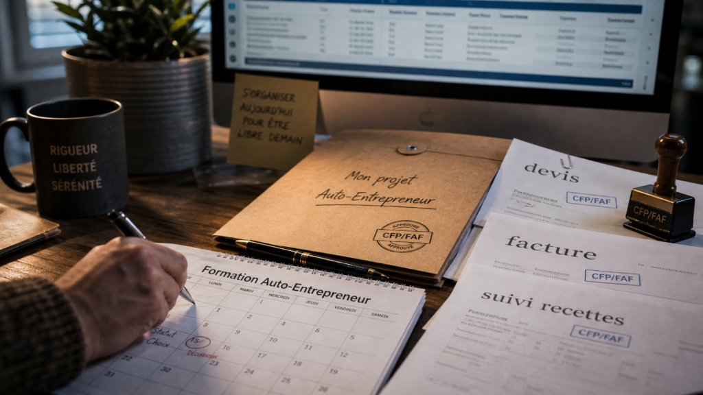 Formation auto entrepreneur pour financer, choisir et sécuriser sa micro-entreprise