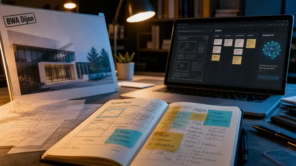 Business web agence à Dijon : création de sites, IA et projets sur mesure