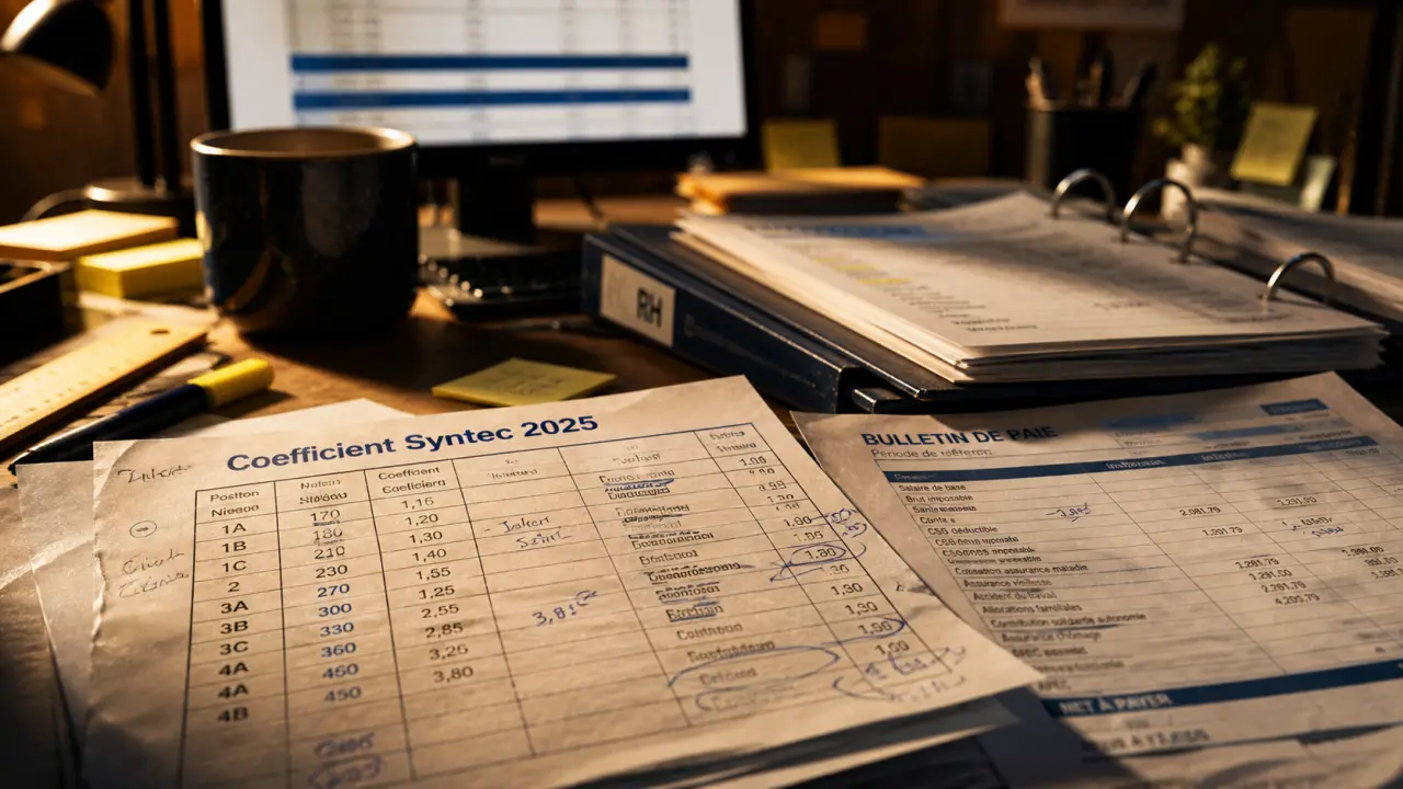 Coefficient syntec 2025, hausse 3,59 % ETAM-cadres et vigilance RH