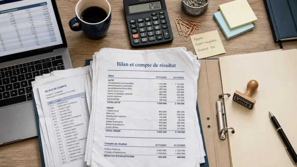 Comptable fiche métier : factures, bilan et compte de résultat