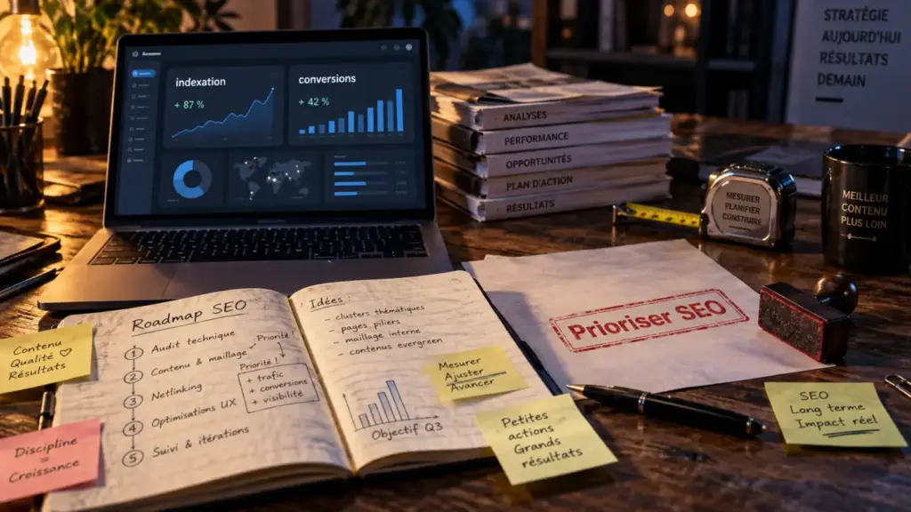 Accompagnement SEO pour une acquisition durable sur 6 à 12 mois