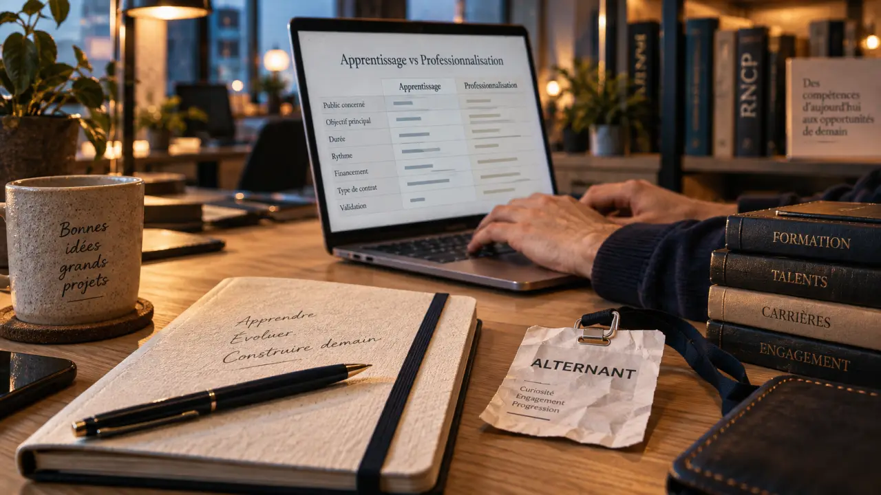 Développeur web alternance : carnet et badge, étapes pour décrocher un contrat